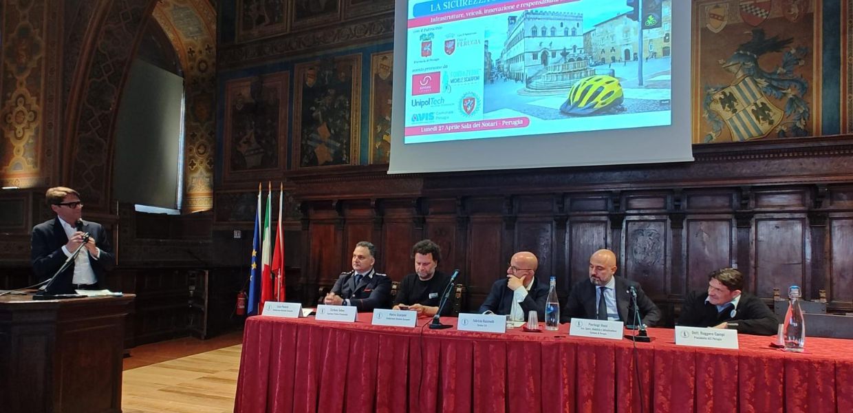 A Perugia iniziativa Sicurezza Stradale con la Fondazione Scarponi
