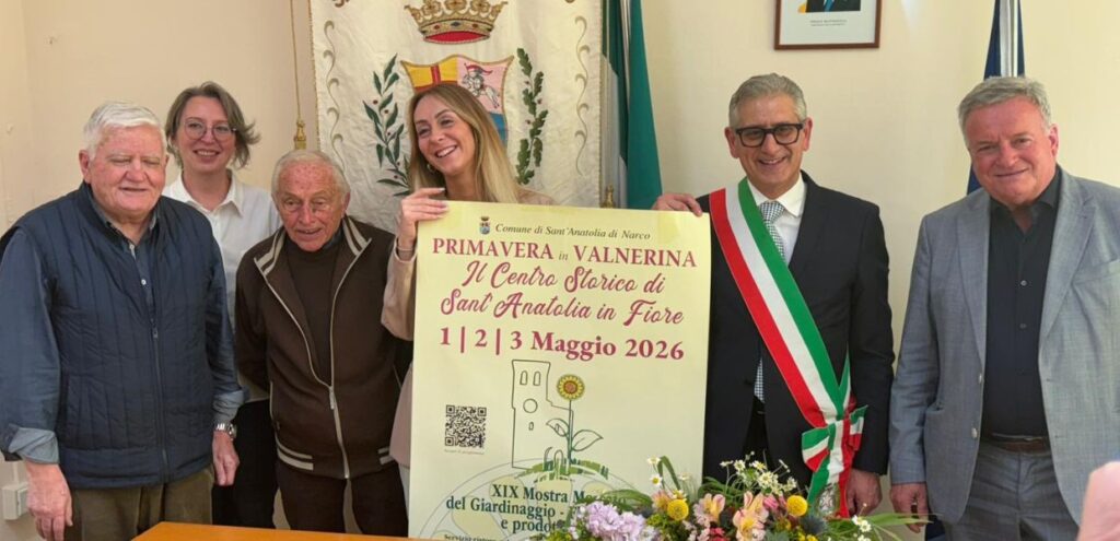 A Sant’Anatolia di Narco trionfo di colori e profumi con ‘Primavera in Valnerina’ 1 A Sant’Anatolia di Narco trionfo di colori e profumi con ‘Primavera in Valnerina’, conferenza di presentazione