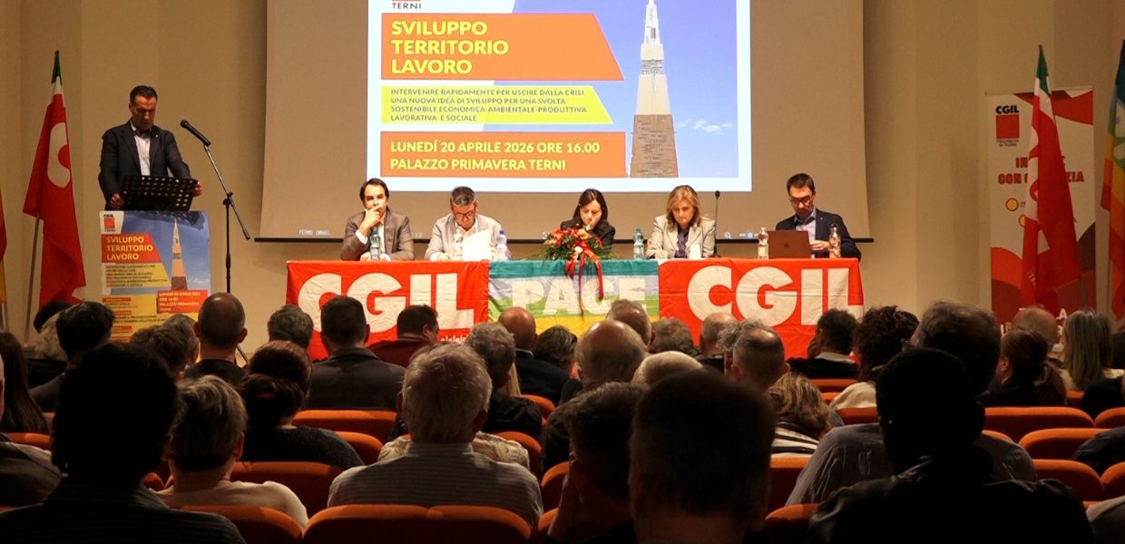 Cgil Terni, evento con le proposte per uscire dalla crisi