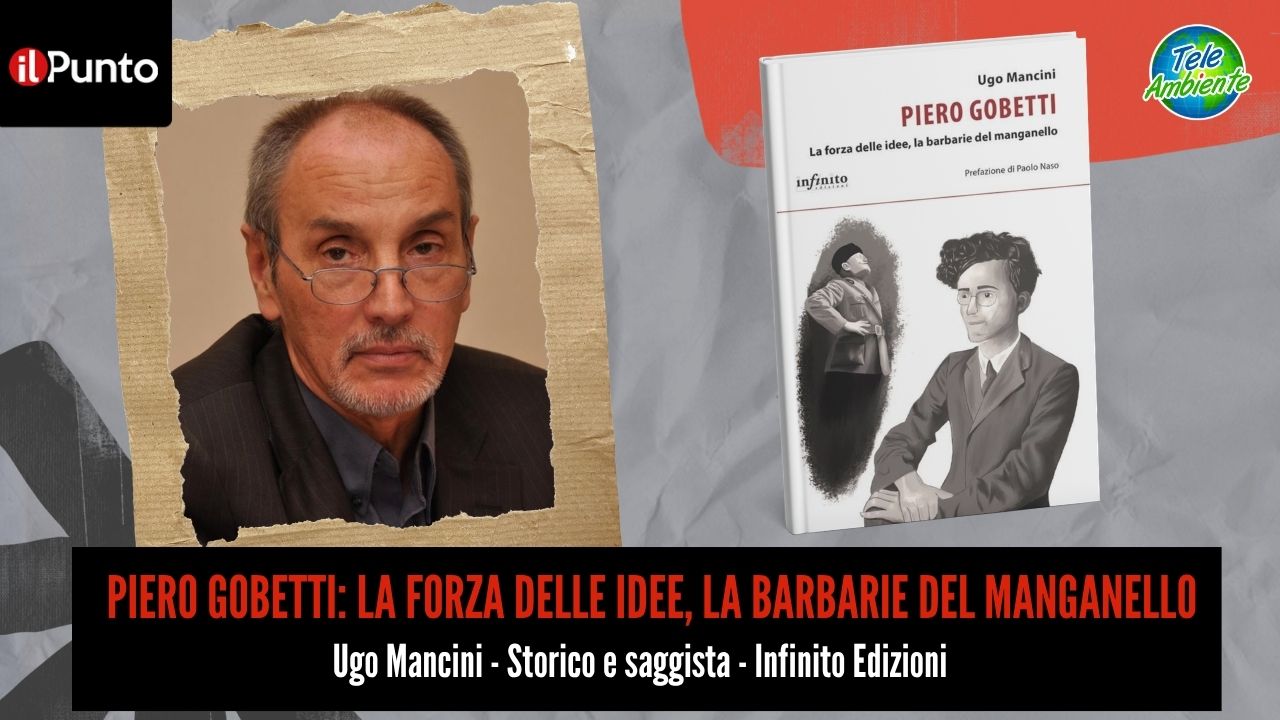 Lo storico e saggista Ugo Mancini è l'ospite della puntata de IL PUNTO di questa sera, in onda alle 22.30 su TeleAmbiente, canale 18 del DTT Lazio e Umbria e 221 nazionale.
