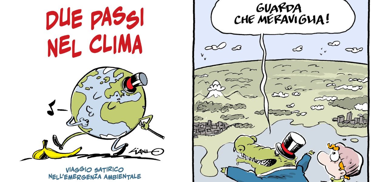 Mostra “Due passi nel clima”, un viaggio satirico nella crisi ambientale