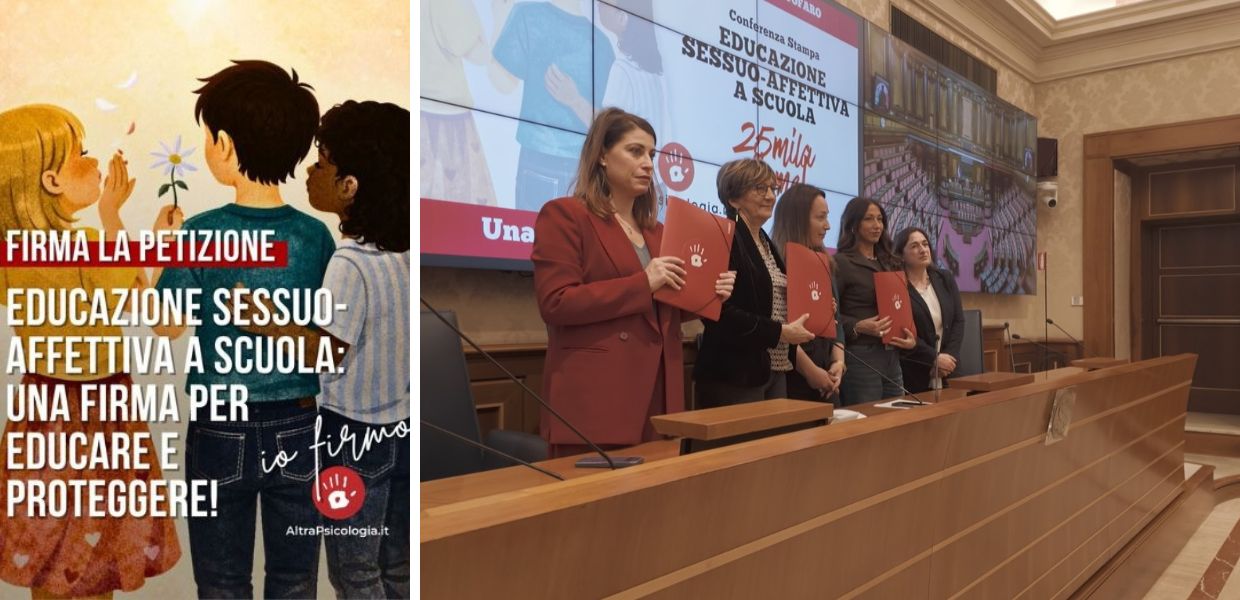 educazione sessuo-affettiva scuola firme senato altrapsicologia