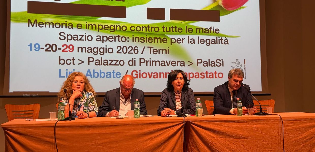 A Terni ‘Radici Di Giustizia’, tre giorni di Legalità contro tutte le mafie