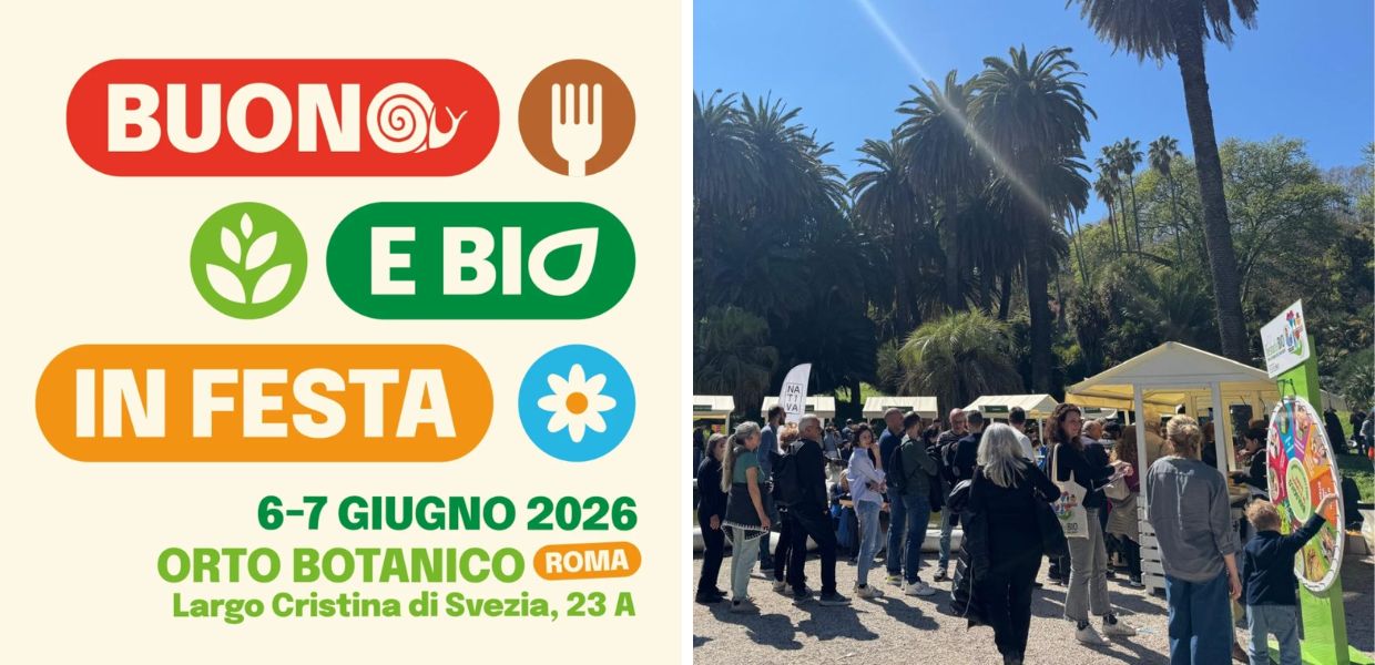 Buono e Bio in Festa, all'Orto Botanico di Roma torna la festa del cibo biologico