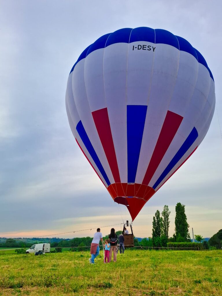 II° edizione del ‘Torgiano Green Fest’ tra sport, musica e convivialità, mongolfiera