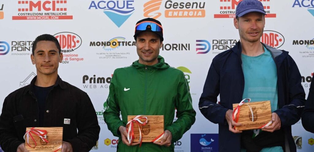 Territorio, successo per la prima edizione della ‘Perugia Eco Marathon’, primi tre classificati uomini