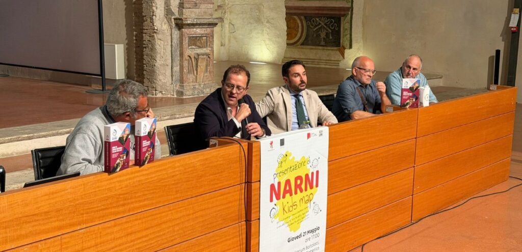 Turismo, presentate le ‘Narni Kids Map’, la città vista dai bambini 1 Turismo, presentate le ‘Narni Kids Map’, la città vista dai bambini, CONFERENZA STAMPA