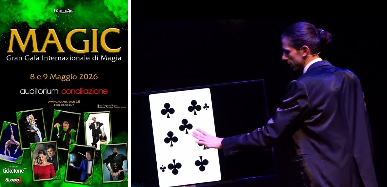 A Roma torna il "Magic Gran Galà Internazionale di Magia" ma senza animali