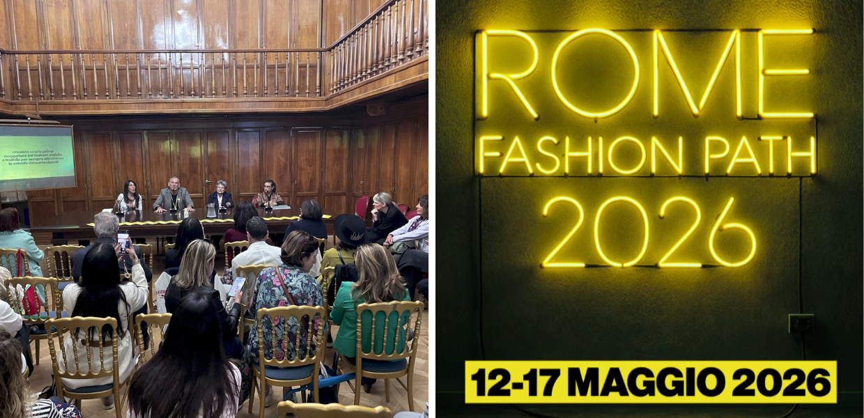 Torna Rome Fashion Path 2026, la manifestazione diffusa dedicata alla moda che animerà la Capitale dal 12 al 17 maggio.
