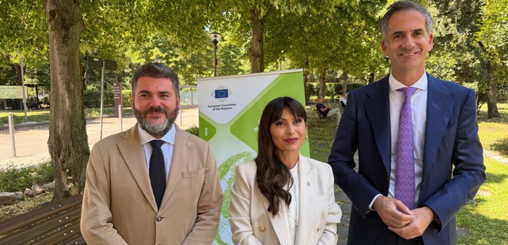 L’Umbria guida la transizione ecologica UE 3 L’Umbria guida la transizione ecologica UE, De Luca, Proietti e Bakoyannis