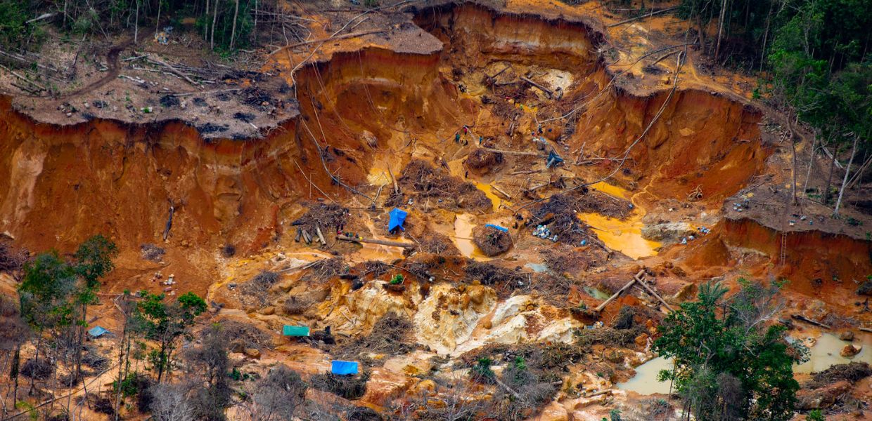 L’oro che distrugge l'Amazzonia passa anche dall'Italia. L'inchiesta di Greenpeace