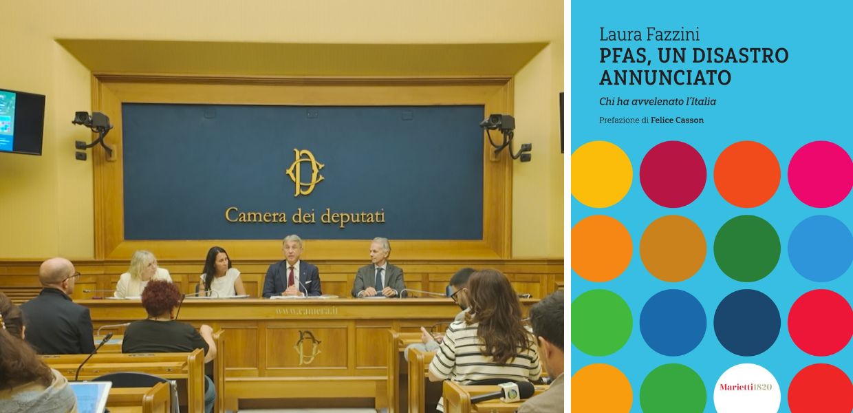 Presentato alla Camera il libro “PFAS un disastro annunciato”
