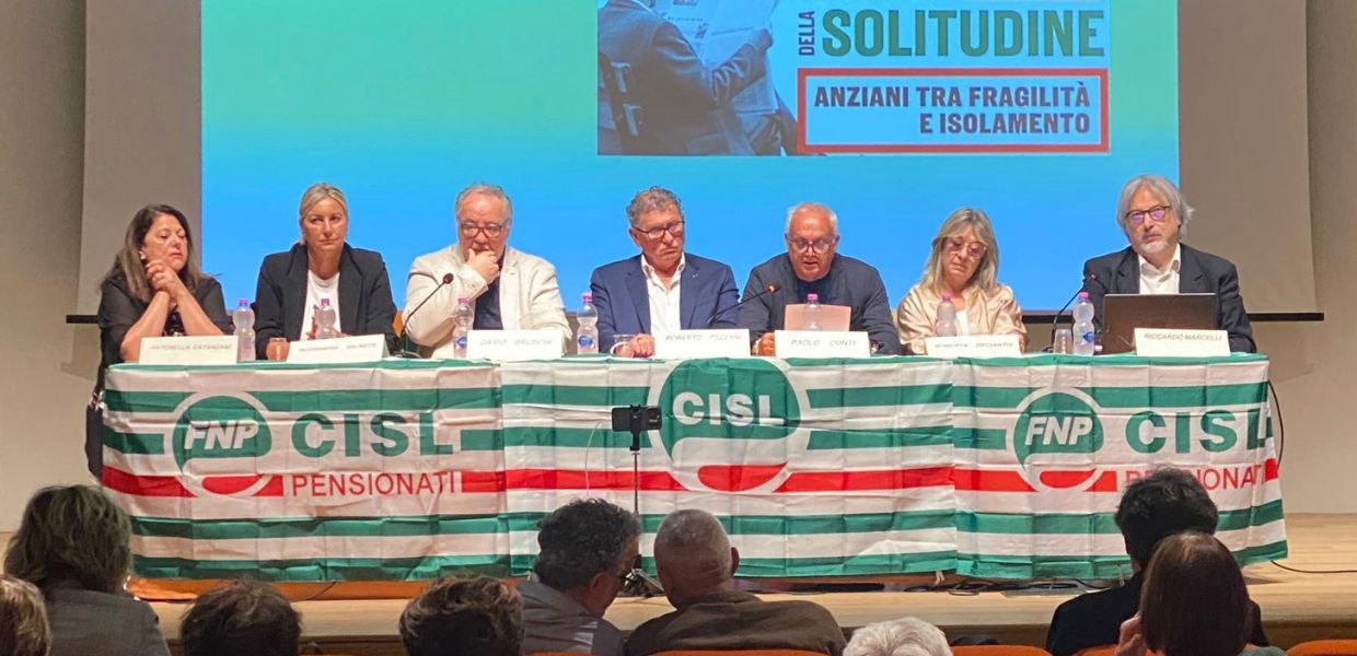 Terni, solitudine anziani, il convegno della Cisl Umbria