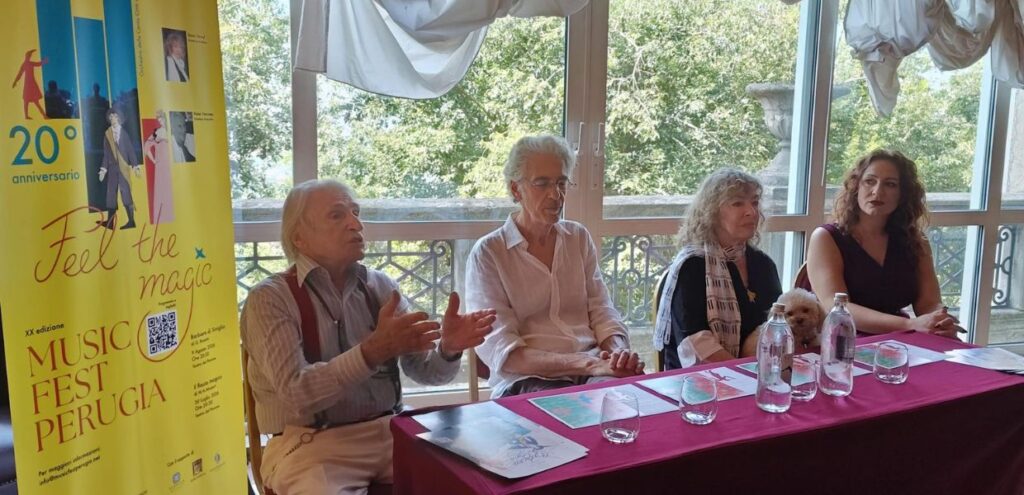 Al via ‘Music Fest Perugia’ con maestri e promesse da tutto il mondo 1 Al via ‘Music Fest Perugia’ con maestri e promesse da tutto il mondo, foto conferenza