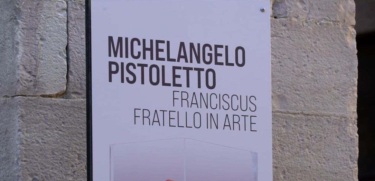 Arte, Assisi, Pistoletto proclama Papa Francesco, ‘Primo Santo dell’arte’
