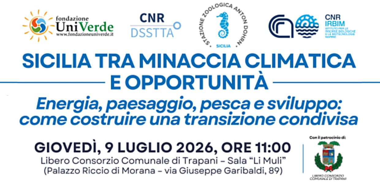 Sicilia tra minaccia climatica e opportunità come costruire una transizione condivisa