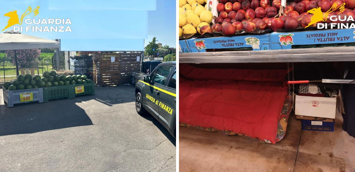 carne frutta verdura sequestro