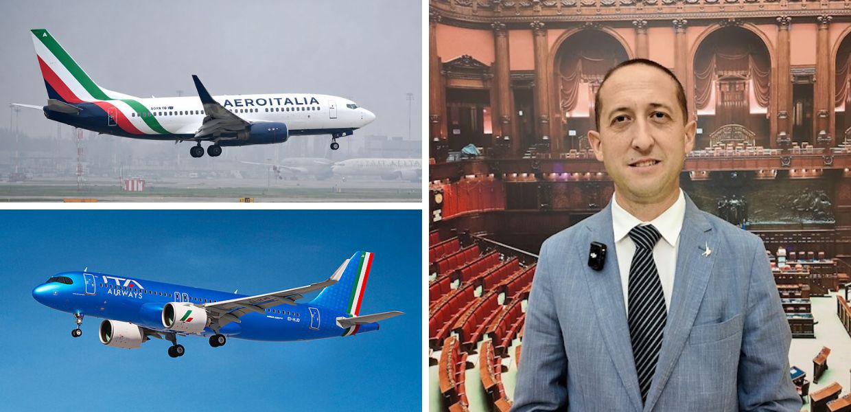 Home 15 Caos voli in Sardegna, Giagoni: "Valutare il ritorno di ITA Airways"