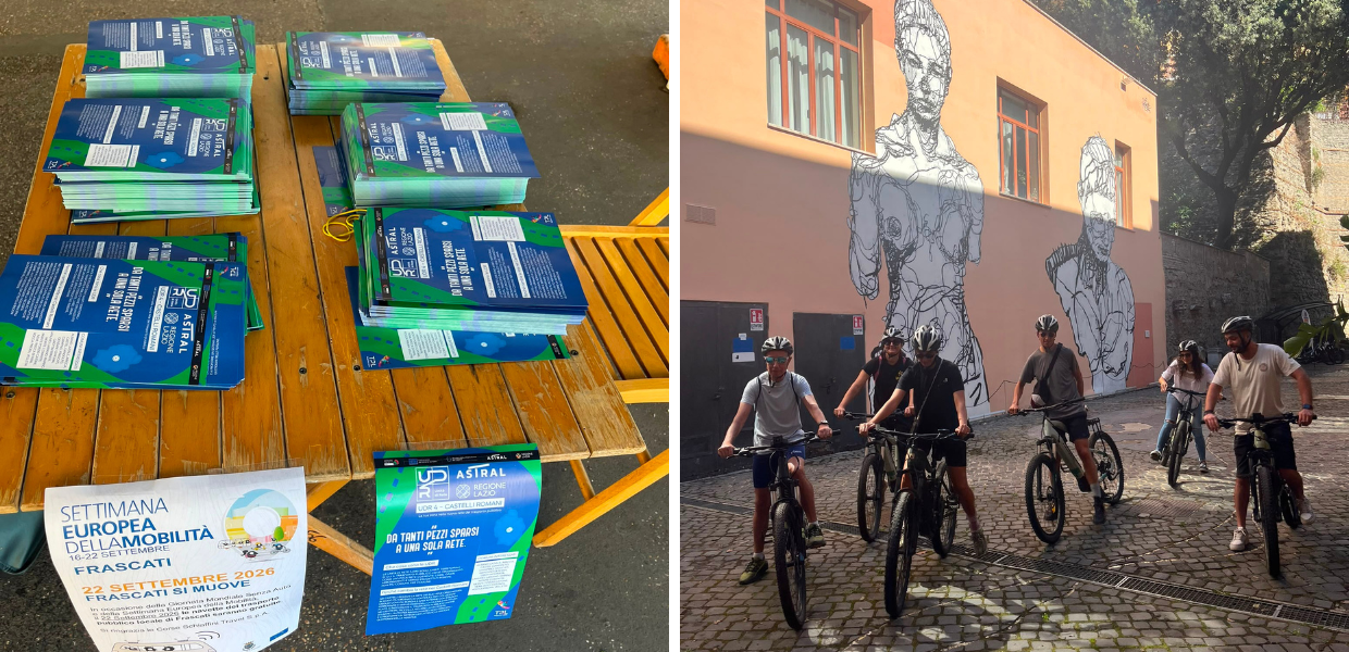 Per la prima volta Frascati ha aderito alla Settimana europea della Mobilità. L’obiettivo è stato quello di invitare la cittadinanza a guardare Frascati da una prospettiva diversa.