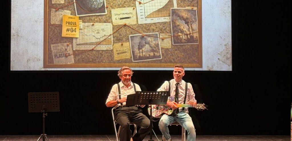 Spettacolo, Tozzi e Baglioni indagano su ‘Chi ha ucciso il Pianeta’ 1 Spettacolo, Tozzi e Baglioni indagano su ‘Chi ha ucciso il Pianeta’, foto di Tozzi e Baglioni