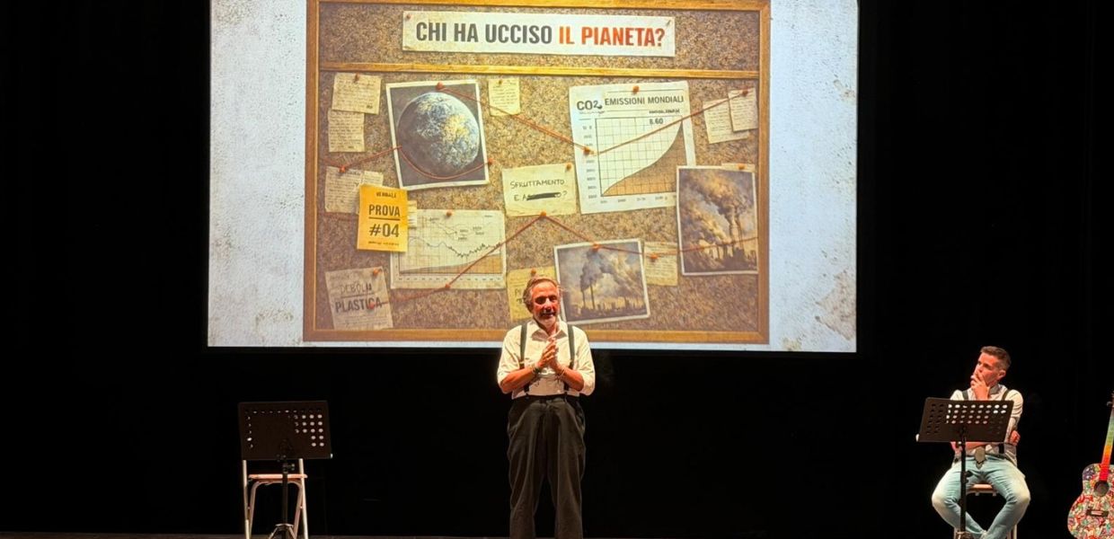 Spettacolo, Tozzi e Baglioni indagano su ‘Chi ha ucciso il Pianeta’