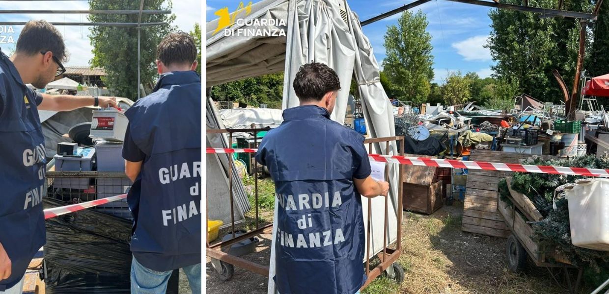 Home 3 rifiuti pericolosi discarica abusiva sequestro