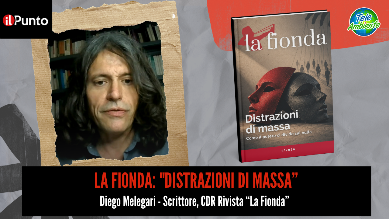 Il professor Diego Melegari è l'ospite della prima puntata della nuova stagione de IL PUNTO, in onda questa sera alle 22.30 su TeleAmbiente, canale 18 del DTT Lazio e Umbria e 221 nazionale