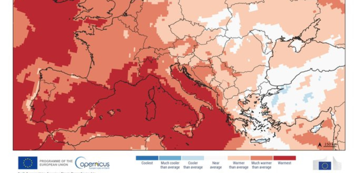 copernicus settembre 2026 clima